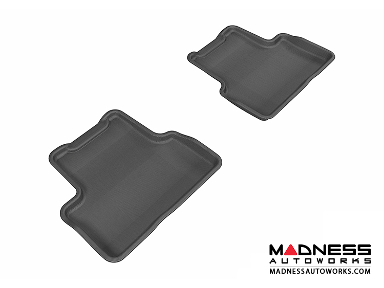 Chevrolet Cruze Floor Mats (Set of 2) - Rear - Black by 3D MAXpider (2011-2015)